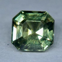 Natural Parti Sapphire | Asscher Cut | 0.87 Carat | 5.40x5.10 mm | Loose Sapphir - £458.43 GBP