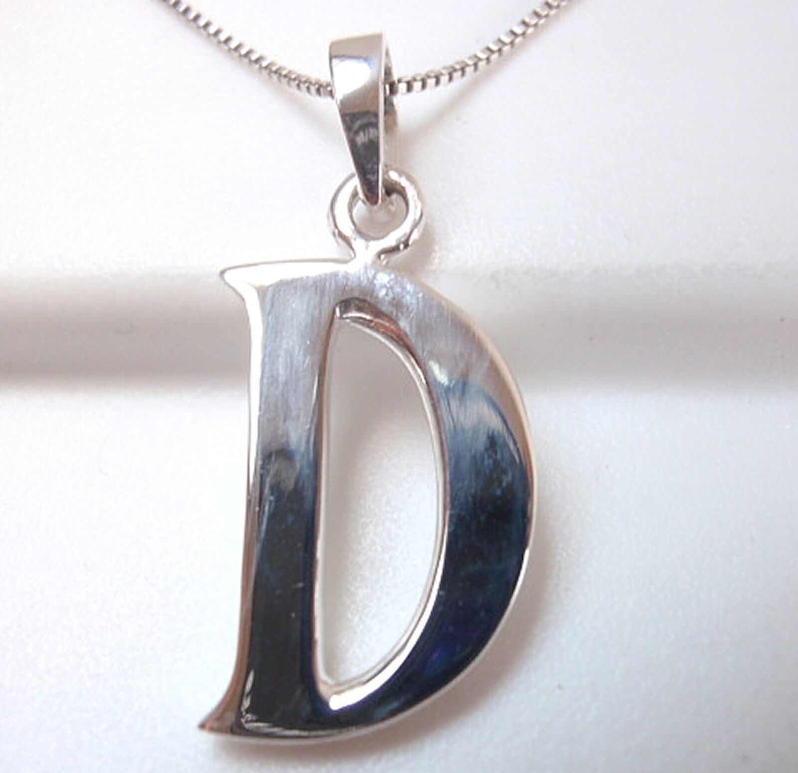 The Letter "D" Pendant 925 Sterling Silver Corona Sun Jewelry d Initial