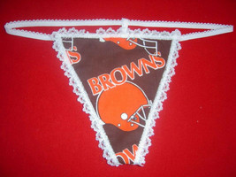 New Sexy Womens Cleveland Browns Gstring Thong Lingerie Panties Underwear - £15.16 GBP