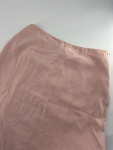 Talbots Pure Silk Skirt Womens Size 12 Pink Knee Length A-line Career Li... - $30.61