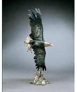 Mark Hopkins Vigilance Bronze Sculpture  27&quot; H x 14&quot; W x 11&quot; D - $4,308.27 CAD