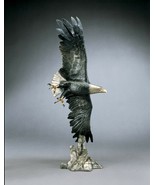 Mark Hopkins Vigilance Bronze Sculpture  27&quot; H x 14&quot; W x 11&quot; D - £2,477.88 GBP