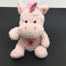 Inter American Unicorn Horse Pink 9 Inch Plush Stuffed Animal- Read - £5.18 GBP