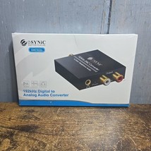 eSYNiC 192kHz Dac Converter, Digital To Analog Audio Converter - $8.91