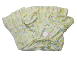 NWT LoveShackFancy x Target Estelle in Yellow Floral Puff-Sleeve Maxi Dress 20W - £66.28 GBP