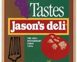 Jason&#39;s Deli For All Tastes Menu 2000 Memphis Tennessee - £14.21 GBP