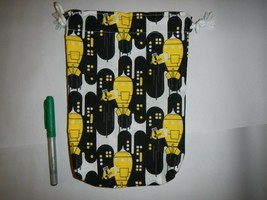 Dice bag poke bag Minion theme hand made - £11.64 GBP