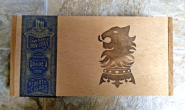 Undercrown Robusto Wooden Cigar Box 11 1/2 x 5 3/4 x 2 3/8 - Fast Ship! - £9.41 GBP