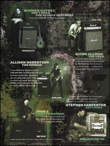 Marshall guitar amp ad Stephen Carpenter John 5 Allison Robertson Warren Haynes - $4.01