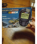 Official NASCAR Racing Pro Stopwatch W/Trivia Game &amp; Stats For Race Day NIB - $12.86