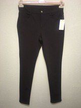 Michael Kors Basics Women’s Slim Fit Ponte Knit Pants Choco Sz 8 New - £70.31 GBP
