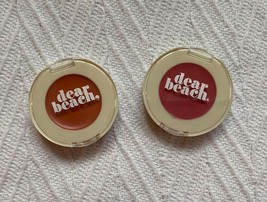 DEAR BEACH Solstice Lip &amp; Cheek Cream Tint in Leo Carillio OR Venice YOU... - £7.84 GBP