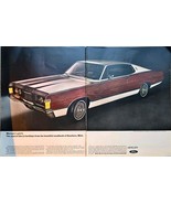 MERCURY FORD PARK LANE-Hardtop-390 V8-2 PAGE AD-1968 Print Ad - $13.67