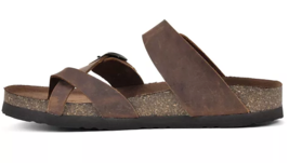 Mountain Sole Leather Sandals - Brown  - Pick Your Size  - £16.73 GBP+
