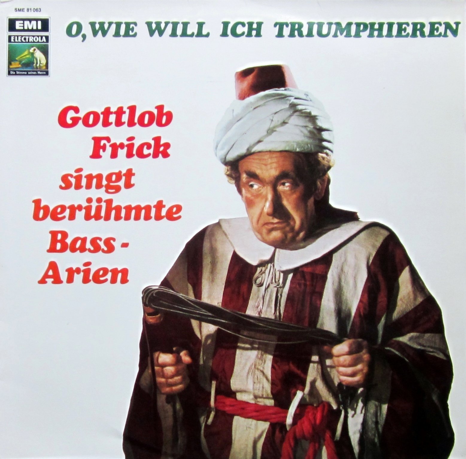 Primary image for O, wie will ich triumphieren-Berühmte Bassarien (EMI) / Vinyl record [Vinyl-LP] 