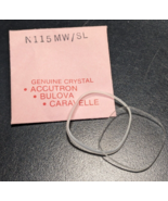 Genuine NEW Bulova Replacement Watch Crystal with Ring/Sleeve Part# N115... - $27.74 CAD
