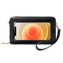 Women Touch Screen Wristlet Phone Handbag  Protection Small Shoulder Bag Female  - £29.52 GBP