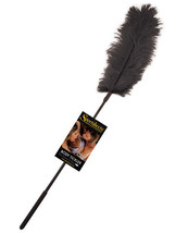 Sportsheets Body Tickler Ostrich Feather - Black - $10.78