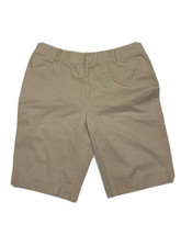 Chaps Women Size 8 (Measure 29x11) Beige Bermuda Shorts - $8.62