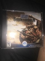 Medal Of Honor Allied Assault Breakthrough Expansion PC CD-ROM 2003 EA G... - £6.47 GBP