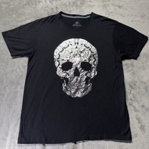 Seashore Mayan Skull T Shirt Size Large Reflective - $33.99