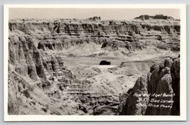Badlands SD RPPC How Did It Get There South Dakota Real Photo Postcard B36 - £5.53 GBP