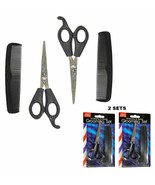 4 Pc Hair Cutting Scissors Set Barber Shears Professional Salon Scissors... - $19.99