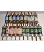 Mixed FUSES Lot of 19 FLRN 100 125 200 175 ID TR200R FRN 125 150 TR200R ... - $165.10 CAD