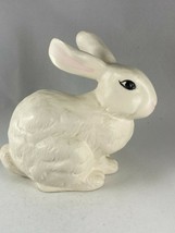 Vintage Porcelain Classic Easter Bunny Rabbit Figurine Springtime Spring 4.5&quot; - £11.20 GBP