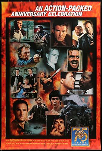 WARNER BROS.75th Anniversary Action - 27"x40" Original Movie Poster One Sheet 19 - $29.39