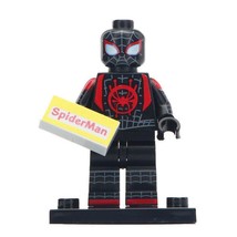 Miles Morales (Unhooded) Marvel Spiderman Spider-verse Minifigure Gift Toy - $3.15