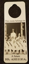 NOS Vintage 1990s Novelty Door Hanger This Room Belongs to a FUTURE MISS... - $5.89