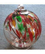 Hanging Glass Ball 4&quot; Diameter &quot;Autumn Tree&quot; Witch Ball (1) GB3 - $16.93