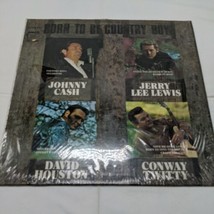Johnny Cash &amp; Jerry Lee Lewis--Born To Be Country Boys--1965 Vinyl LP - $185.23 MXN