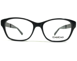 Bebe Gafas Monturas BB5117 001 JET QUOTABLE Negro Cuadrado Full Borde 51-16-135 - £40.80 GBP