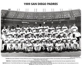 1989 SAN DIEGO PADRES 8X10 TEAM PHOTO BASEBALL PICTURE MLB - £3.88 GBP