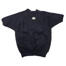 VTG 70s Wrangler Navy Blue Short Sleeve Sweatshirt M 38–40 NWT USA Workwear - $89.05