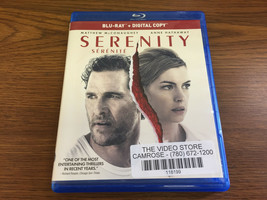 Serenity (2019) [Blu-ray] Matthew McConaughey Anne Hathaway - £12.06 GBP