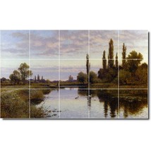 Alfred Glendening Landscapes Painting Ceramic Tile Mural BTZ03597 - £119.75 GBP+