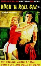 Rock &#39;N&#39; Roll Gal - 1957 - Pulp Novel Cover Poster - £26.36 GBP