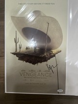 BJ Novak Signed Vengeance 11x14 Poster. ACOA Auth - £71.60 GBP