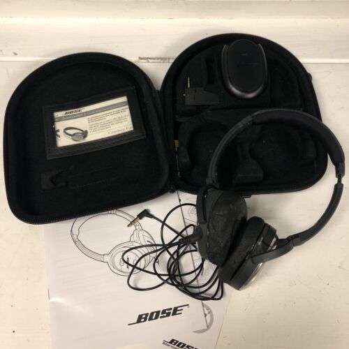 Bose Quiet Comfort 3 Acoustic Noise Cancelling Headphones Case Manual *READ - $29.69
