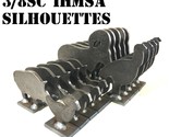3/8sc IHMSA Metallic Silhouette Targets 20pc Small Bore Pistol Knock-ove... - $267.29