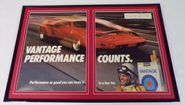 1985 Vantage Cigarettes / Racing 12x18 Framed ORIGINAL Vintage Advertise... - $59.39