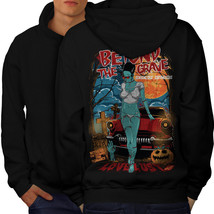 Beyond The Grave Zombie Sweatshirt Hoody Love Lust Men Hoodie Back - £16.85 GBP