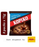 Kopiko Sugar Free Coffee Hard Candy Original Real Coffee  8 packs x 75g ... - $94.64 CAD