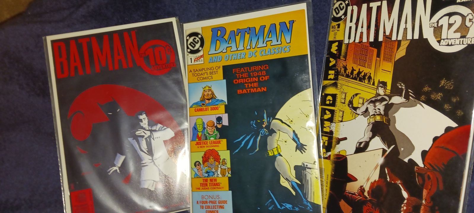 DC BATMAN CLASSICS/3 -1 10CENT,12CENT &amp; BATMAN ABD OTHER CLASSICS GEMS F... - $12.99