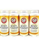 ( LOT 4 ) Arm &amp; Hammer Talc Free Body Powder Odor Control Absorbs Sweat ... - $40.73 CAD