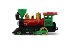 6&quot; Classic Steam Engine Die Cast Pull Back No Box (Red/Green) 6&quot; x 2&quot; x 3 1/8&quot; - £9.43 GBP