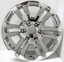 GMC 22&quot; Chrome Split Spoke Wheels Rims For 2000-18 Sierra Yukon Denali New Set 4 - £1,099.20 GBP